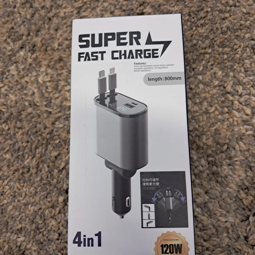 2 Super Fast Chargers